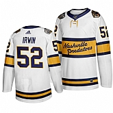 Predators 52 Matt Irwin White 2020 Winter Classic Adidas Jersey Dzhi,baseball caps,new era cap wholesale,wholesale hats